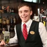 Mixologist Seán Ronaghan, at Dillion's Hotel with his creation, a Wild Atlantic Way Mojito. Photo: Donna El Assaad