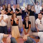 Coláiste Ailigh celebrated in style on Saturday night as they presented their Strictly Come Dancing to a packed house. Almost 600 people enjoyed the evening of dancing, glitz and glamour in the Mount errigal Hotel. Above are some of the talented dancers who took part.
