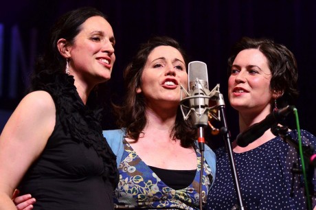 The Henry Girls - Karen, Lorna and Joleen.