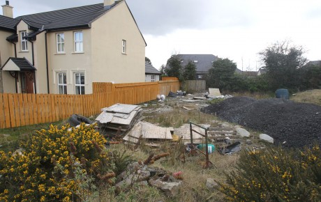 Cruach na Cille, Ballyraine which has been deemed 'finished' in reference to the Property Tax.