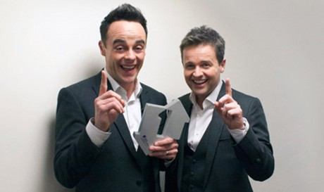 Mary Ruddy's photograph of UK chart toppers Ant & Dec.
