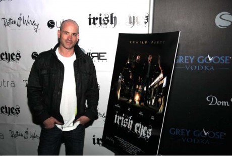 Director Chris Wax at the premiere of his acclaimed short film Irish Eyes.