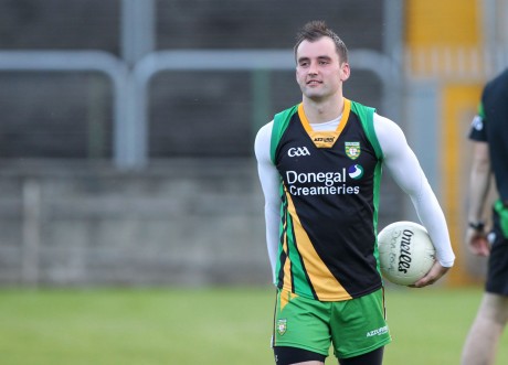 Karl Lacey has been named in the Donegal team to face Tyrone on Sunday.