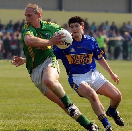 Veteran Glen player Noel McGinley is chasing a place in a Comortas Peile na Gaeltachta final this weekend.