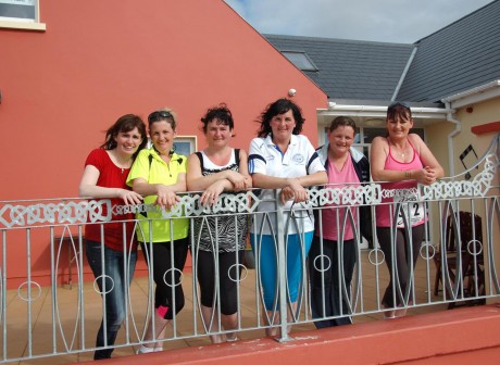 Columba's sisters at the first Columba Doherty Memorial Day.