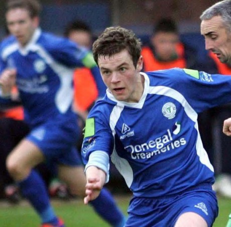 Shane Mc Ginty who has returned to Finn Harps from Sligo Rovers.