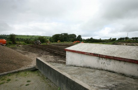 Work is ongoing at the Moss. PHOTOS: DECLAN DOHERTY