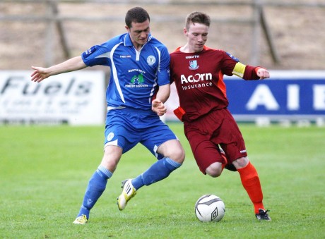 Thomas McMonagle is a doubt for Finn Harps for this evening's game against Waterford United.