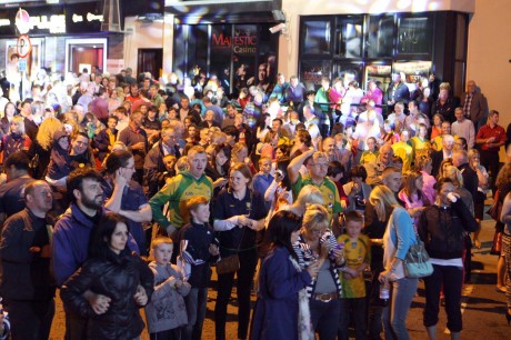 A section of the crowd enjoying the Goats Don't Shave at Letterkenny Live.