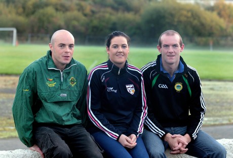 Cathal, Laura and Neil Gallagher.