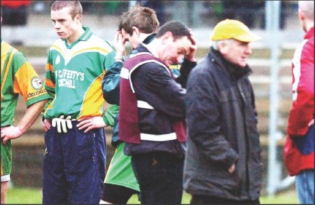 Francie Martin and Glenswilly are left devastated after their Ulster Intermediate final defeat in 2005.