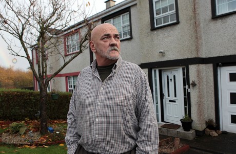 Alan Coyle at his house in Manor View, Letterkenny at the weekend.