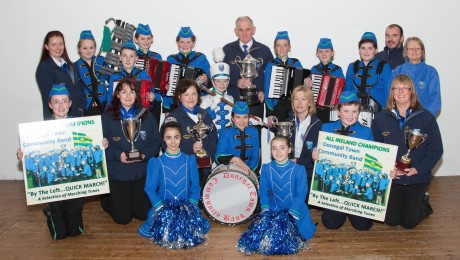 Donegal Town Community Band CD Launch. Photo: Barbara McGroary 