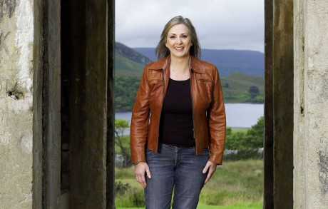 Moya Brennan at Poison Glen, Dun Luiche, Photo: Mella Travers