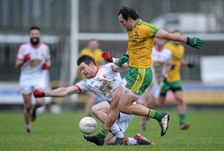 Michael Murphy in action against Tyrone.