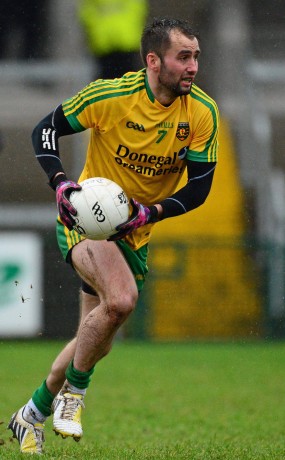 Karl Lacey was back for Donegal against Armagh
