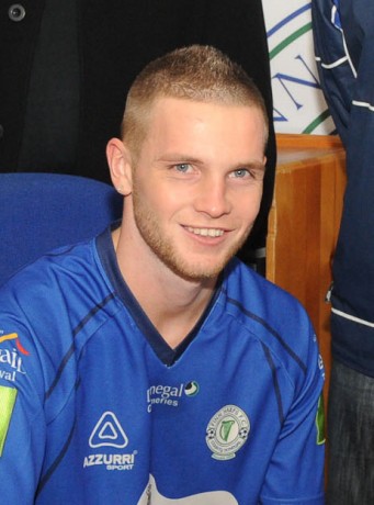 Blaine Curtis who has signed for Fanad United.