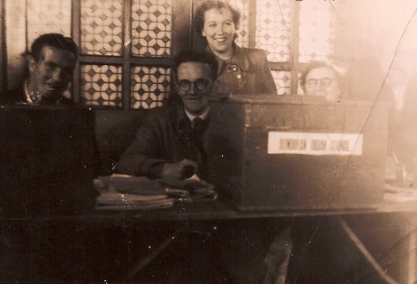 Town Clerk Edward Lynch on polling day in Bundoran in 1950. PHOTO: Courtesy of The Lynch Family