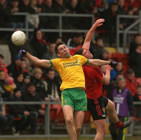 Rory Kavanagh in aerial combat in Newry