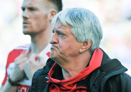 Derry manager Brian McIver