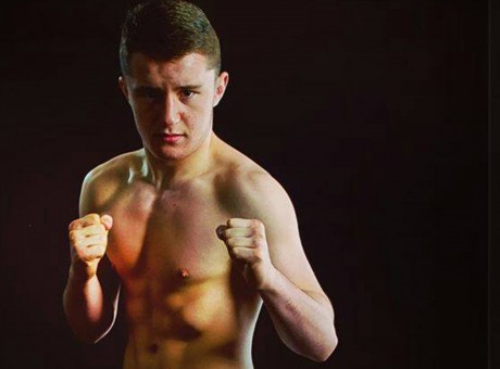 James Gallagher (17) who is making his adult amateur MMA debut this weekend.