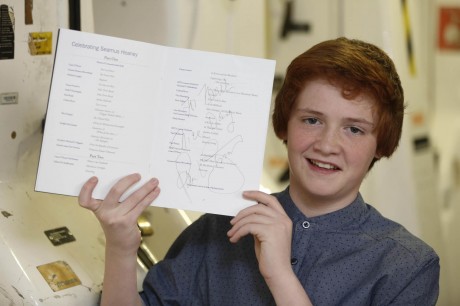 Colaiste Ailigh student Niall Hannigan (15).