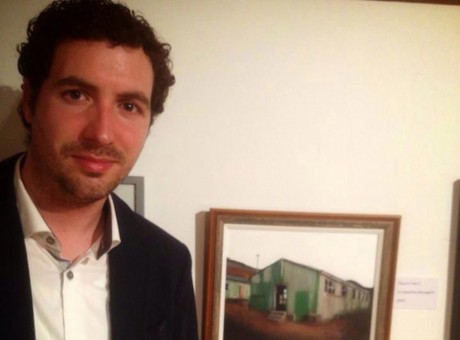 Buncrana artist, Sebastian McLaughlin.