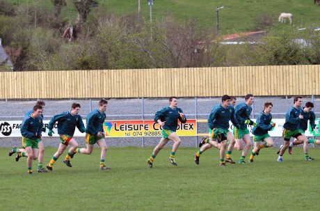 The Donegal minors are put through their paces