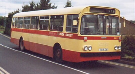 The classic image of a Swilly bus, so well known to generations.