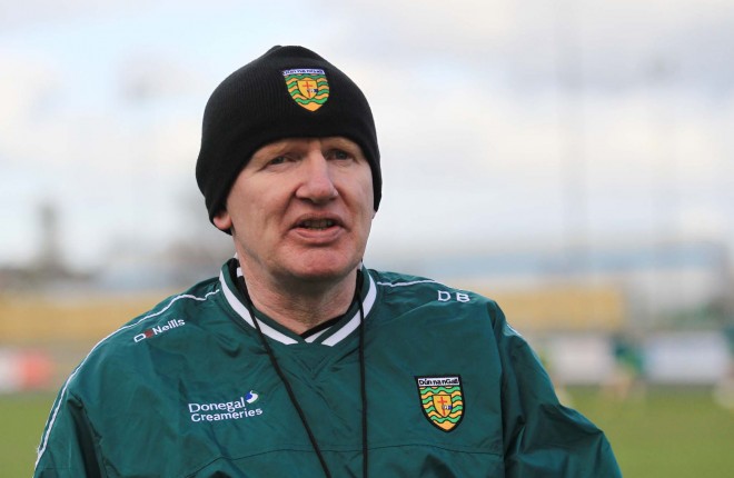 Donegal U21 manager Declan Bonner.