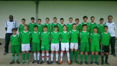 Donegal Schoolboys Kennedy Cup squad.