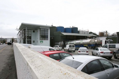 The Aurivo/Donegal Creameries milk plant at Crossroads, Killygordon.