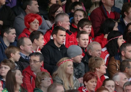 Seamus Coleman in attendance at the 2013 Donegal SFC final