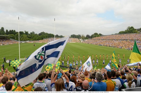 St Tiernach's Park at last year's Ulster SFC final.