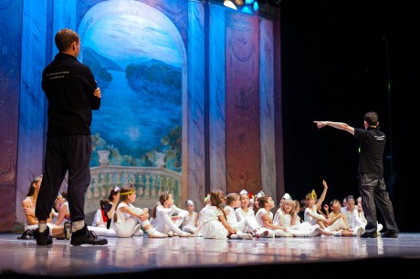 Students at last year'\s Ballet Ireland Summer School.