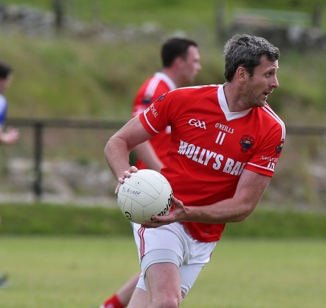 Christy Toye in action for St Michael's on Sunday.