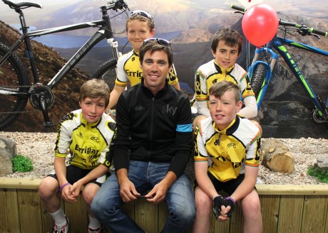 Philip Deignan on his visitrecent to Cope Cycles with the Errigal Youths