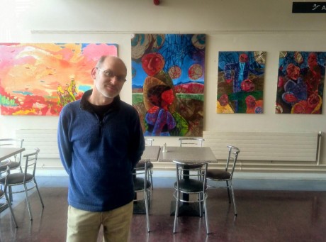 Third Place curator, Seamus Quinn, pictured at An Grianán Theatre, Letterkenny.