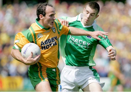 James Gallagher takes on Barry Owens of Fermanagh in 2006.