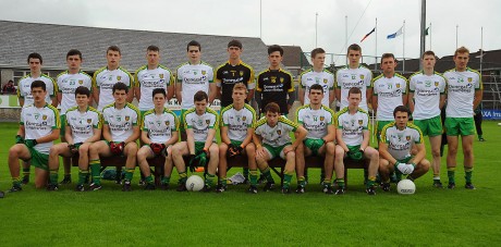 The Donegal squad who defeated Roscommon in Sligo, to reach the All Ireland semi final in Croke Park, at the end of the month.