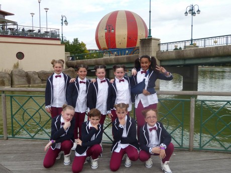 Hip-Hop dance crew Kidz in da Hood who performed in Disneyland Paris earlier this month.