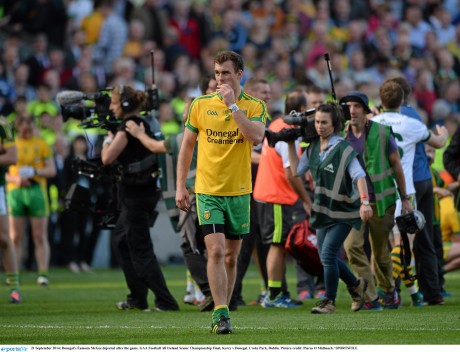 Eamon McGee after the 2014 All-Ireland final defeat by Kerry