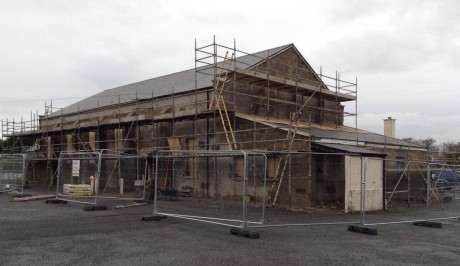 Unforeseen issues have come up during the refurbishment of Cloughaneely Parish Hall.