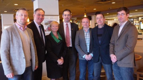 Pearse Doherty Meeting Reps from Ireland Canada Chamber of Commerce