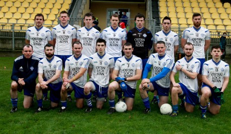 The Cloughaneely side who played Fanad at O'Donnell Park in the semi-final. Photo: Brian McDaid
