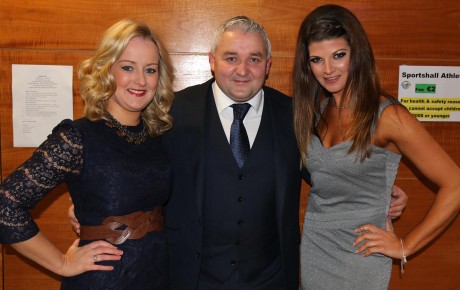 Strictly Come Dancing judges, Lisa Mc Kelvey, Pat Shovelin and Emily Bonner in Dungloe at the weekend.