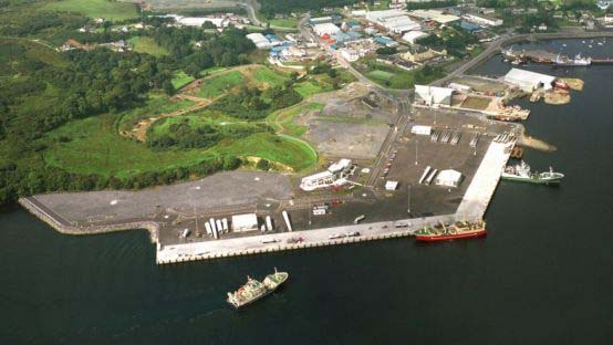 The new Killybegs Harbour.