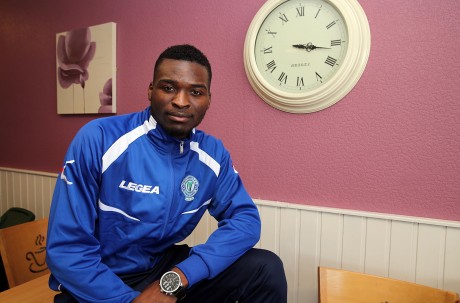 Finn Harps new signing Wilfried Tagbo. Photo: Declan Doherty