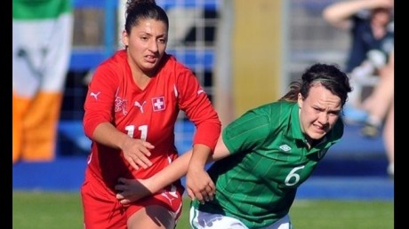 Ciara Grant in action for Ireland