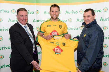 Aurivo and Donegal Team.  Photo- Clive Wasson